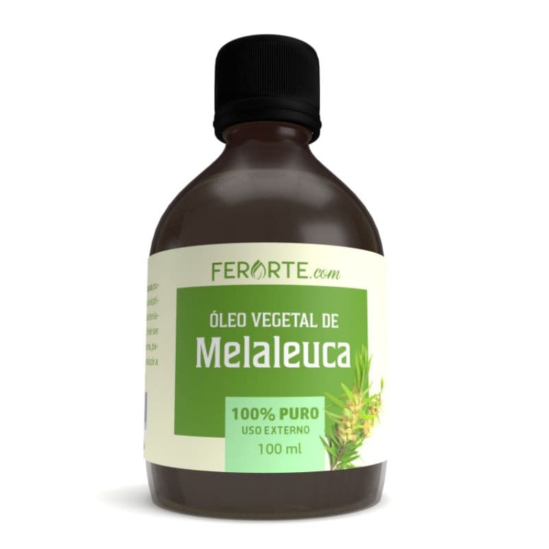 Óleo vegetal de Melaleuca Ferarte 100% puro e vegano 100ml