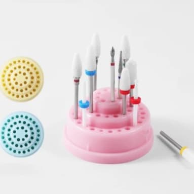 Mini Porta Brocas Suporte Organizador Para Unha 48 - SQ7688