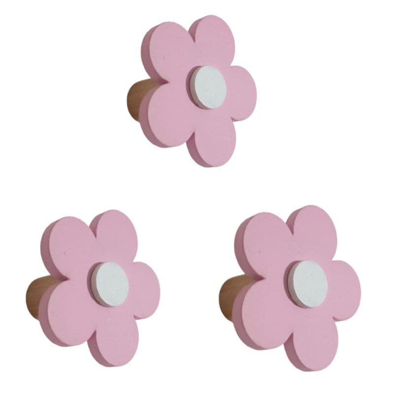 Gancho MDF Flor para Prateleira Balanço