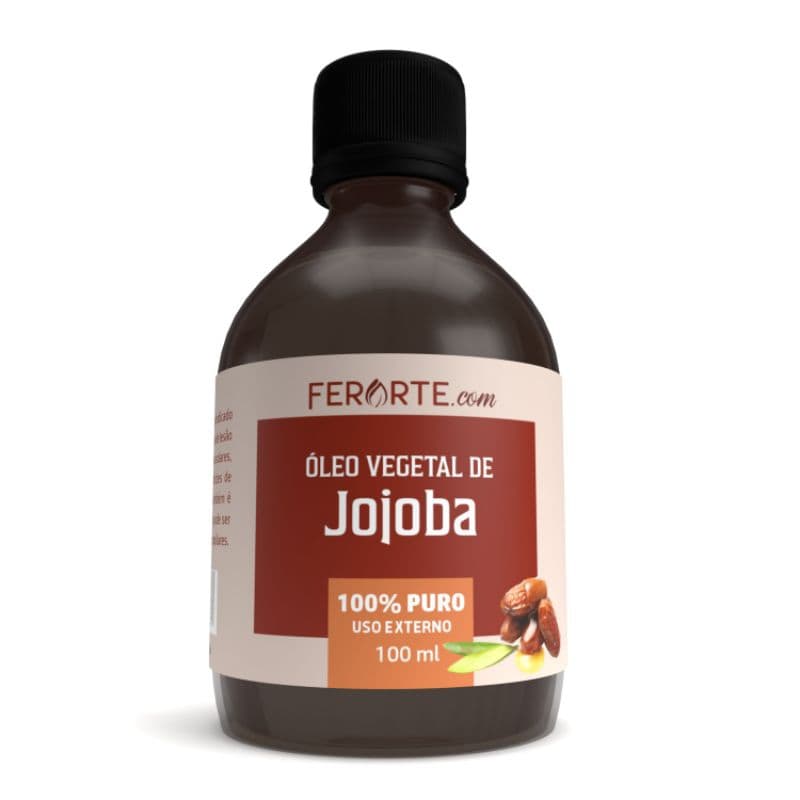 Óleo vegetal de Jojoba Ferarte 100% puro e vegano 100ml