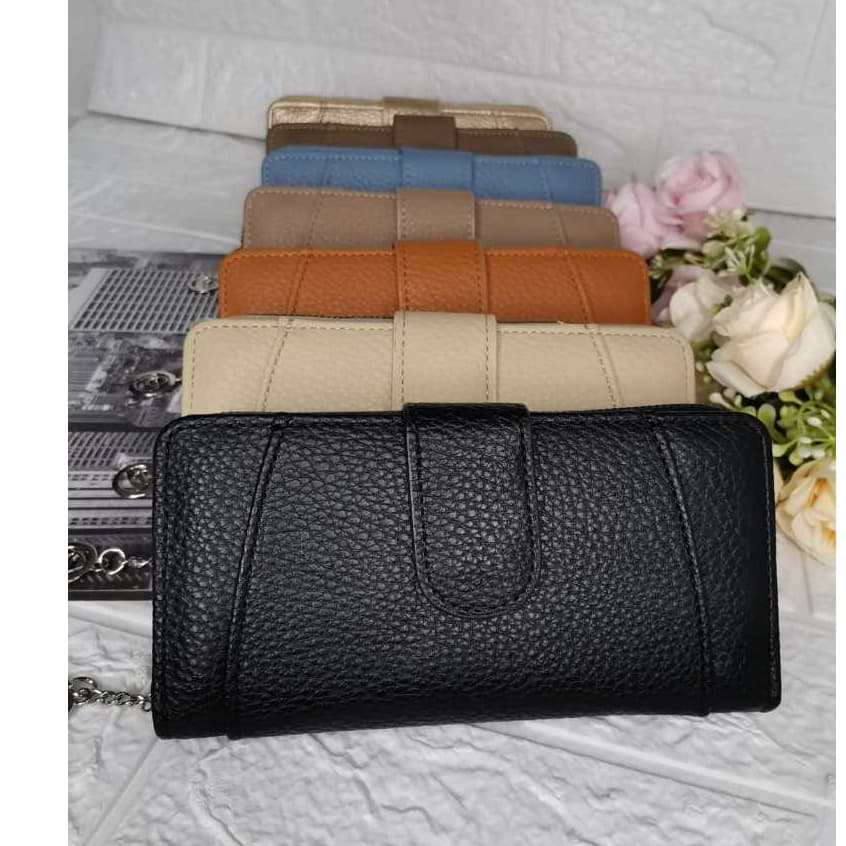 ASALOOG CARTEIRA DE MÃO FEMININA COURO PU Ref: DA-1781/ DA-2097/ DA-2098