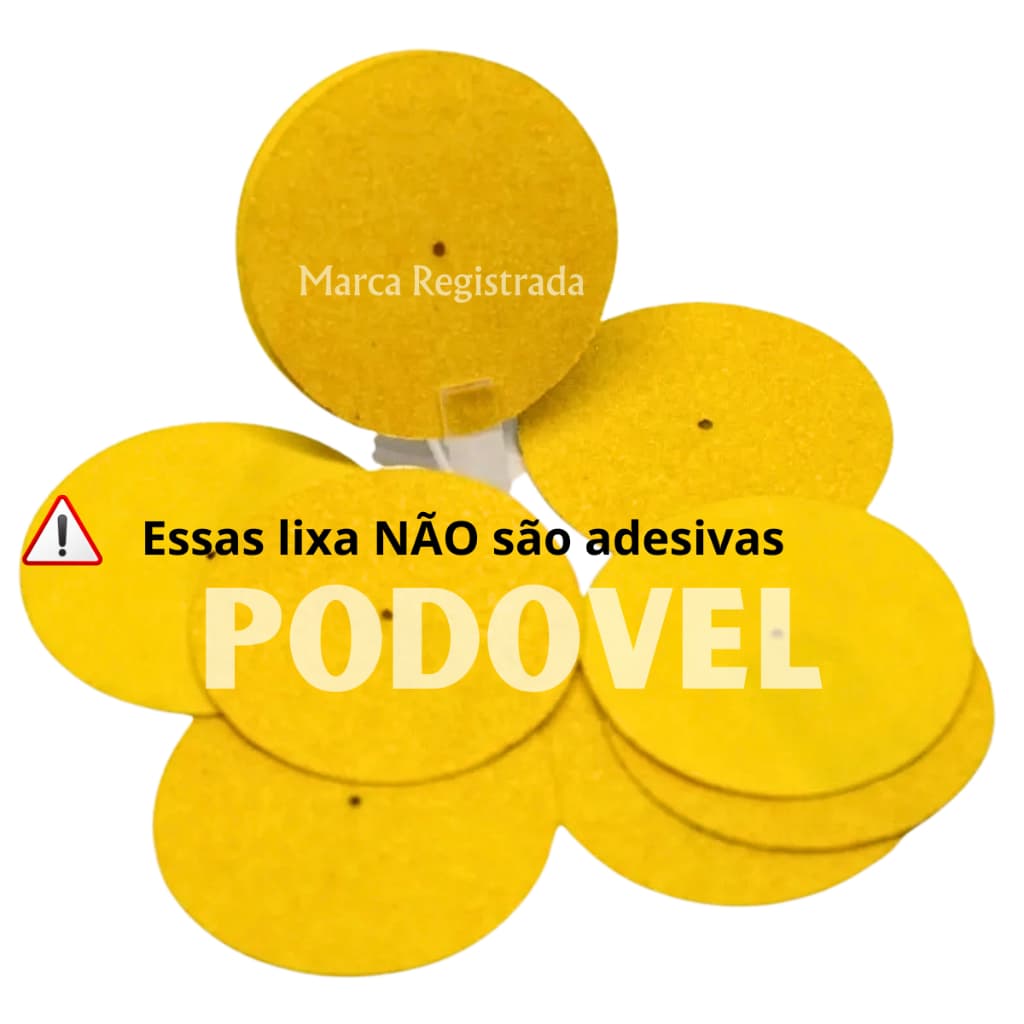 Lixa Plantar sola dos pés diversas gramaturas 100 unidades