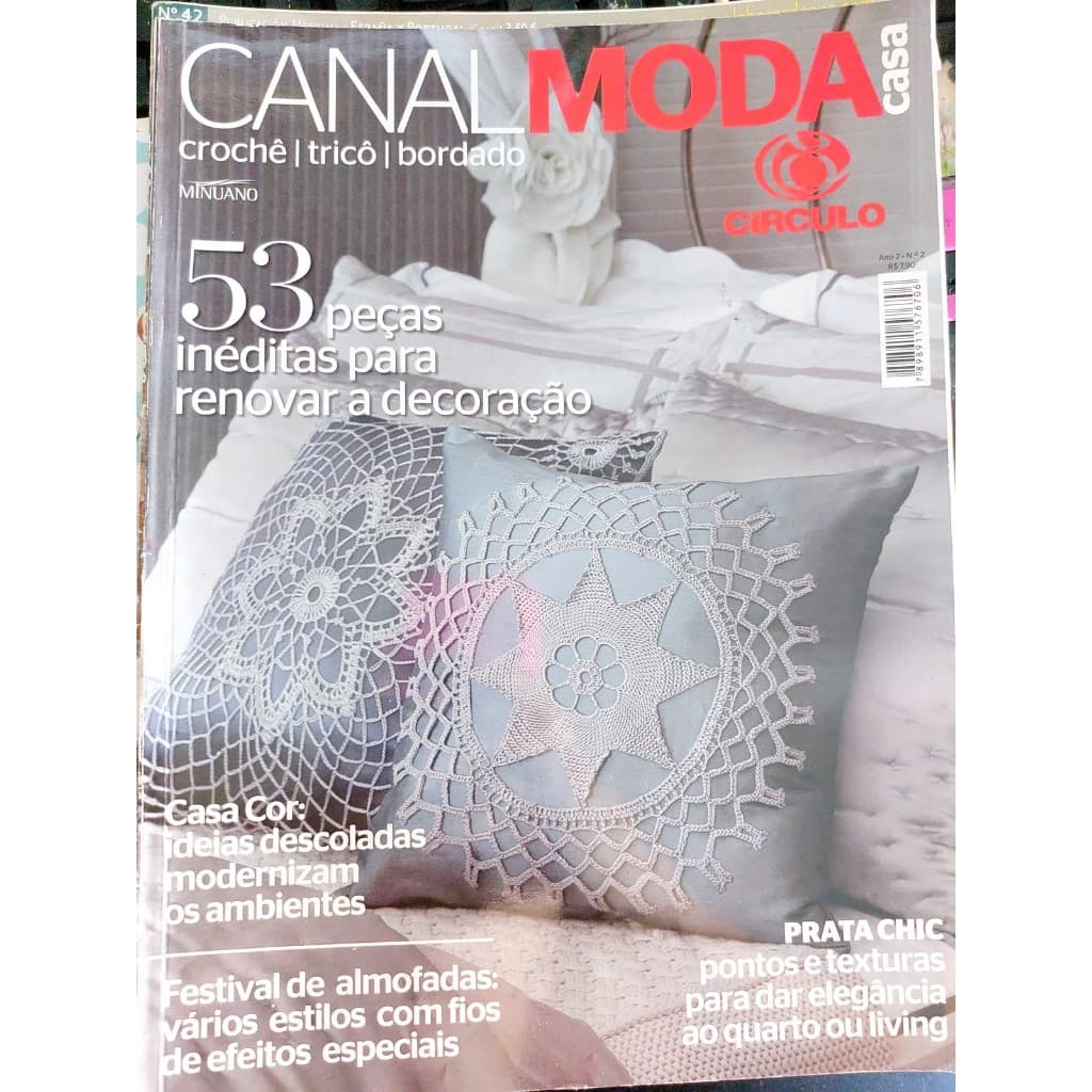 Revista CroChê, Tricô e bordado - Revista Canal Moda