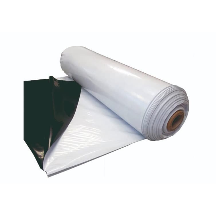 Lona dupla face preta e branca 10x14m 200 micras Pronta Entrega