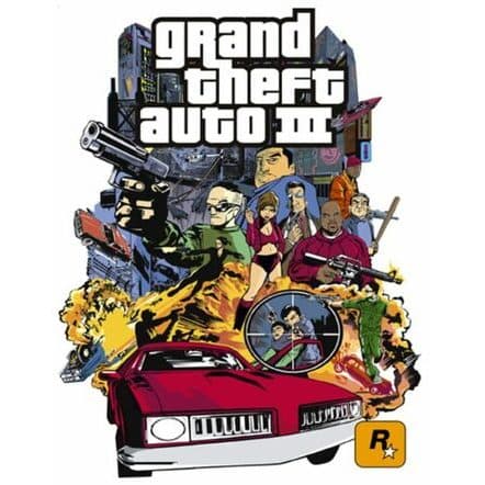 Jogo GTA 3 para pcs em mídia física(DvD)