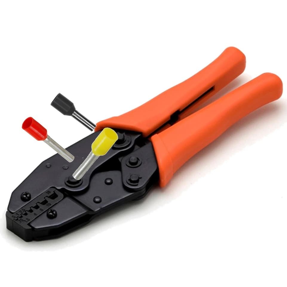 Alicate Crimpar Terminal Tubular Ilhós 0,5 À 16mm 336e2