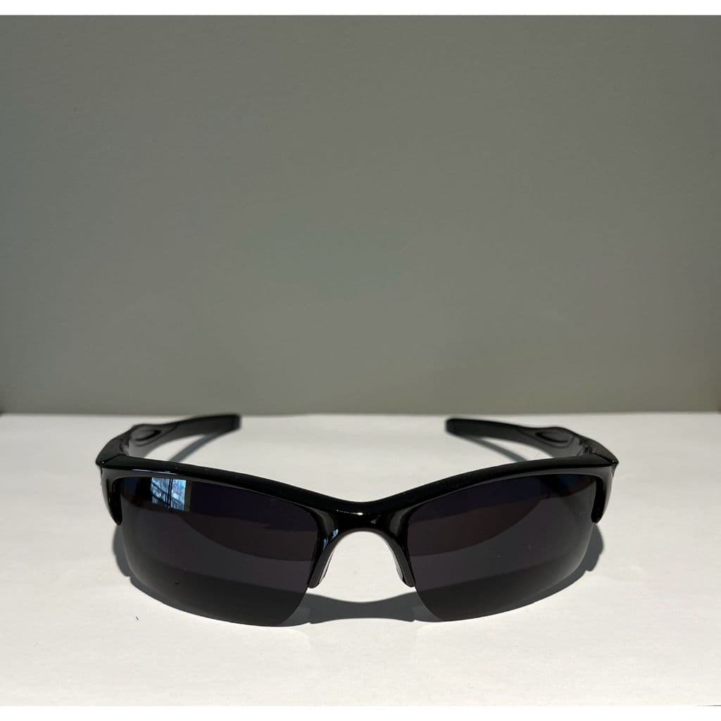 óculos de sol esportivo preto uv400 moda verão masculina 2024 tendencia estilo flak2.0