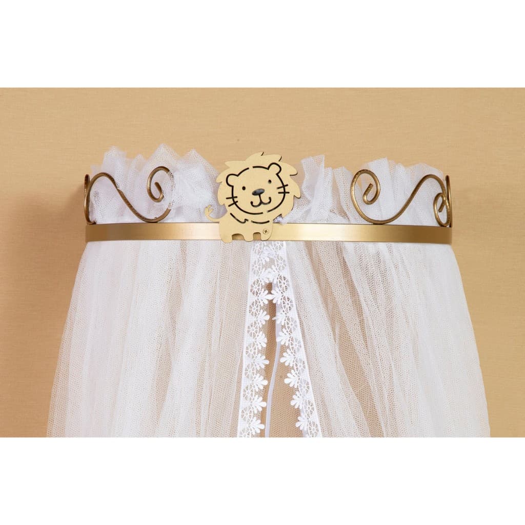 Mosquiteiro Berco Bebe Com Dossel Rei Leao Dourado Unisex