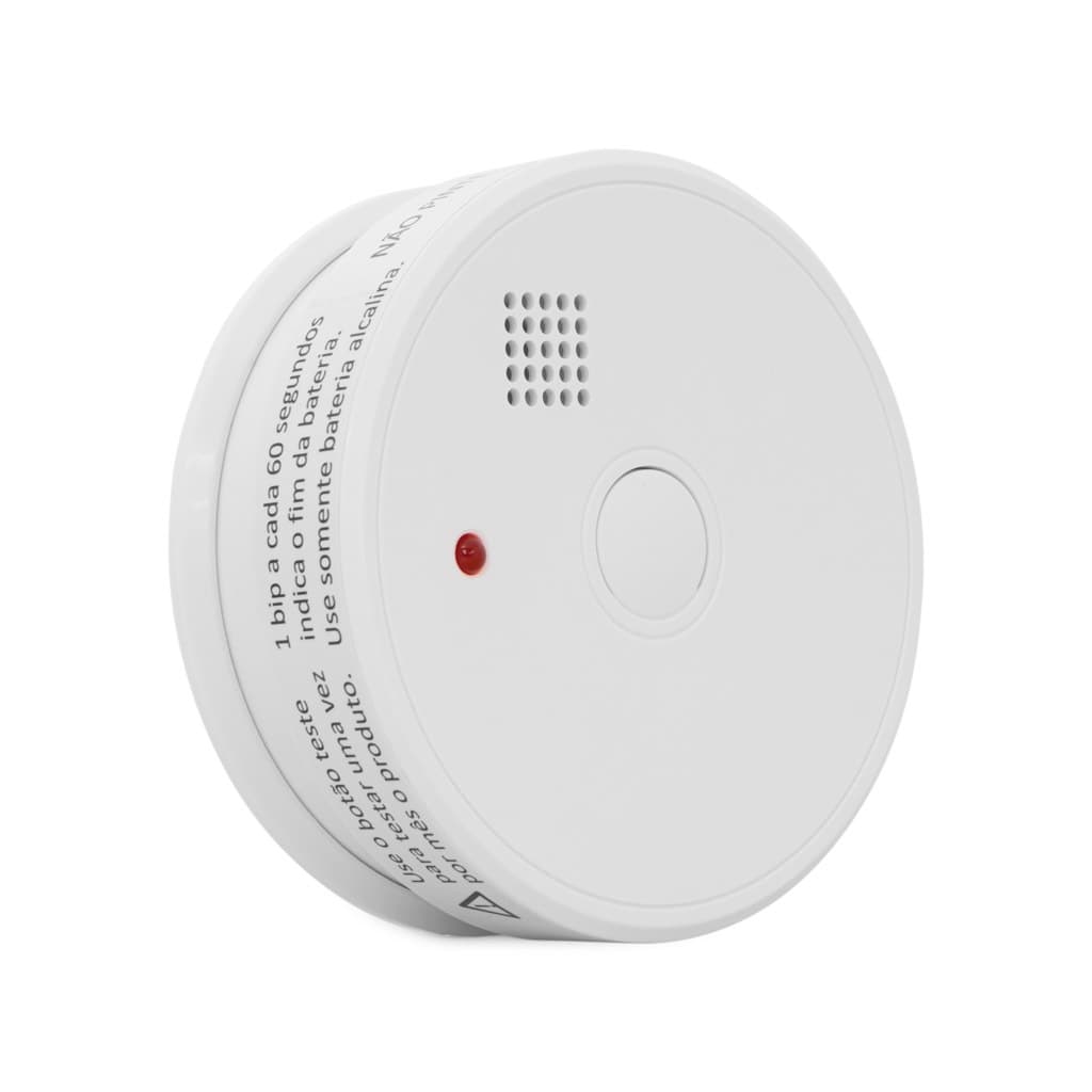 Detector de Fumaça Autônomo Comercial e Residencial a Bateria