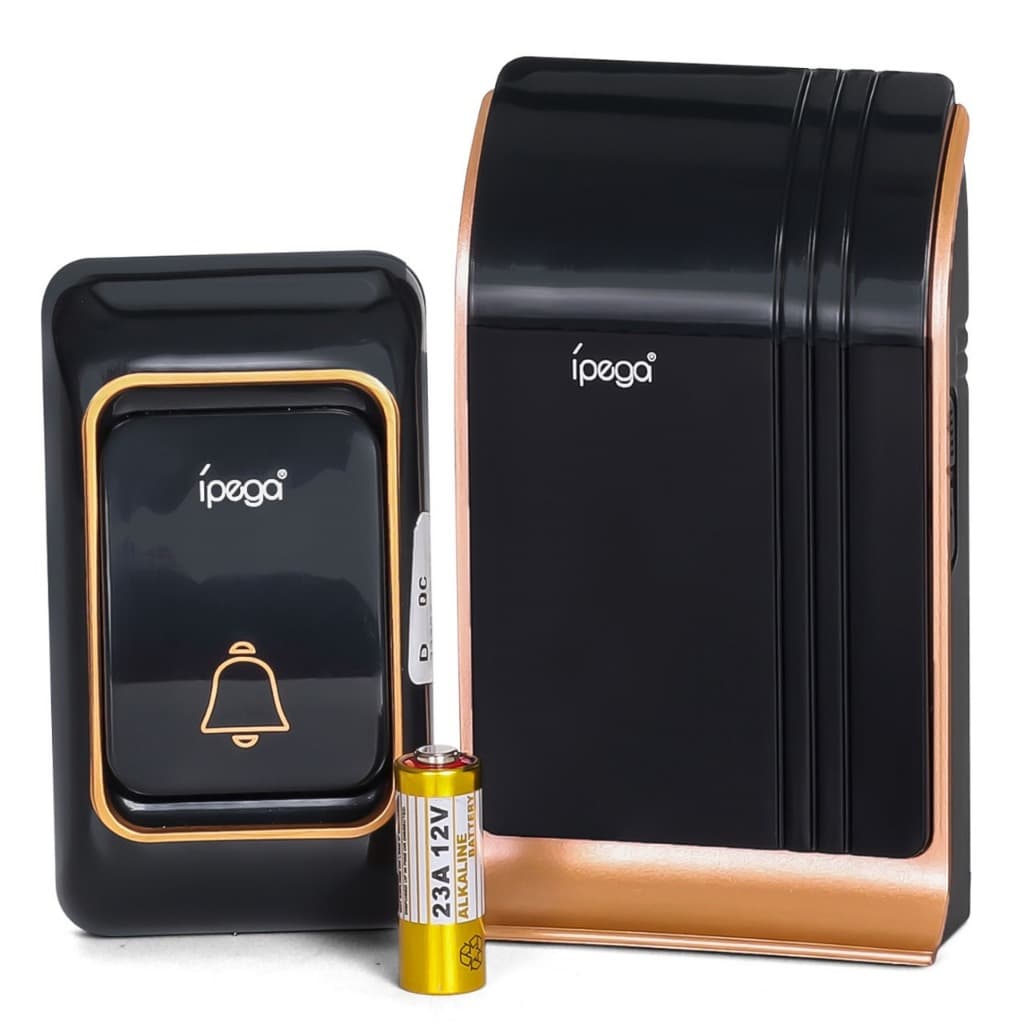 Campainha Sem Fio Bivolt Longo Alcance 150m a Prova D'água Residencial Comercial NOVIDADE 38 Toques