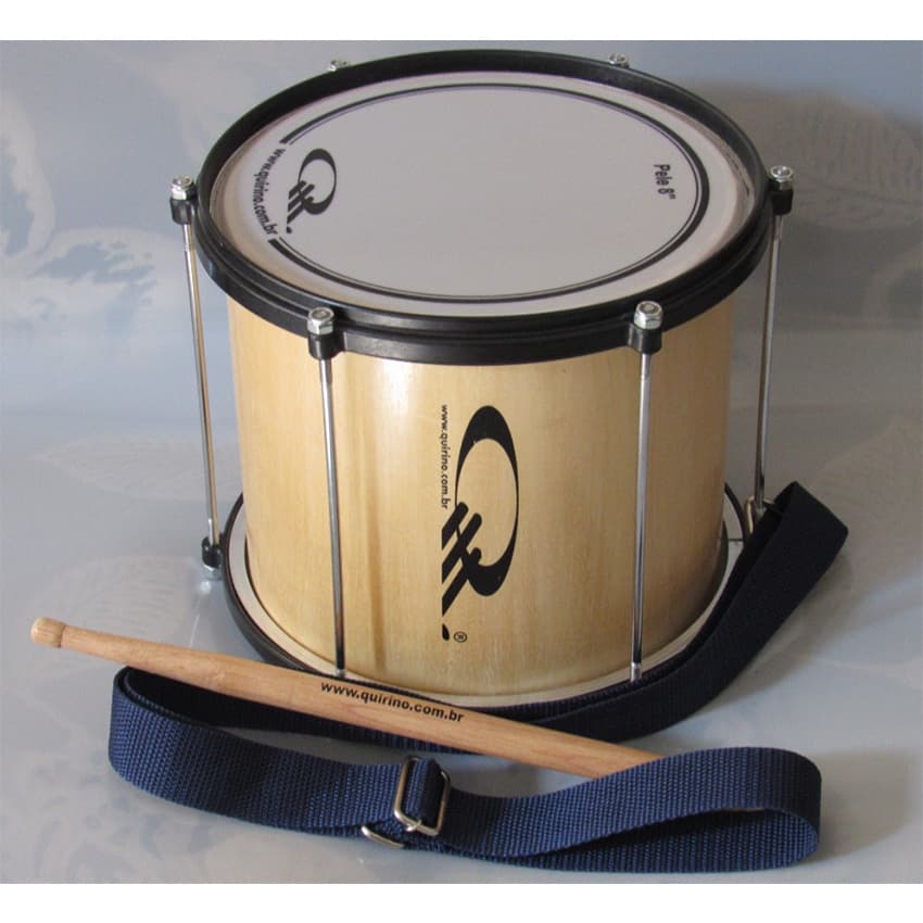 Tambor Infantil 20x8 pol. baq./tal instrumento musical infantil
