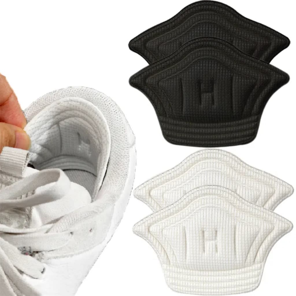 Kit 6 Protetor de Calcanhar Adesivo Sapato Ajustável Macio