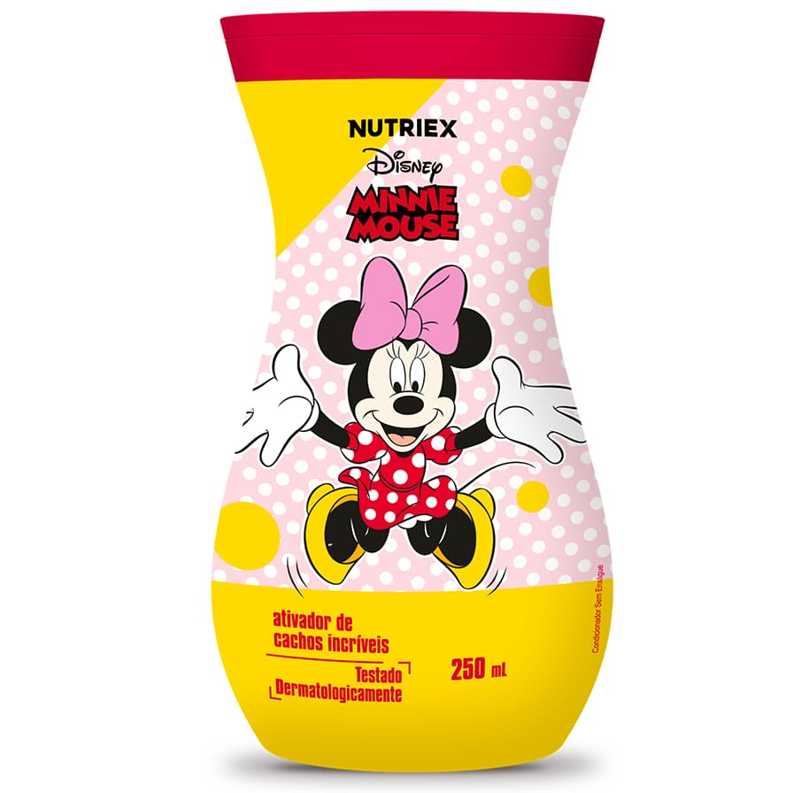 Ativador De Cachos Infantil Minnie 250ml