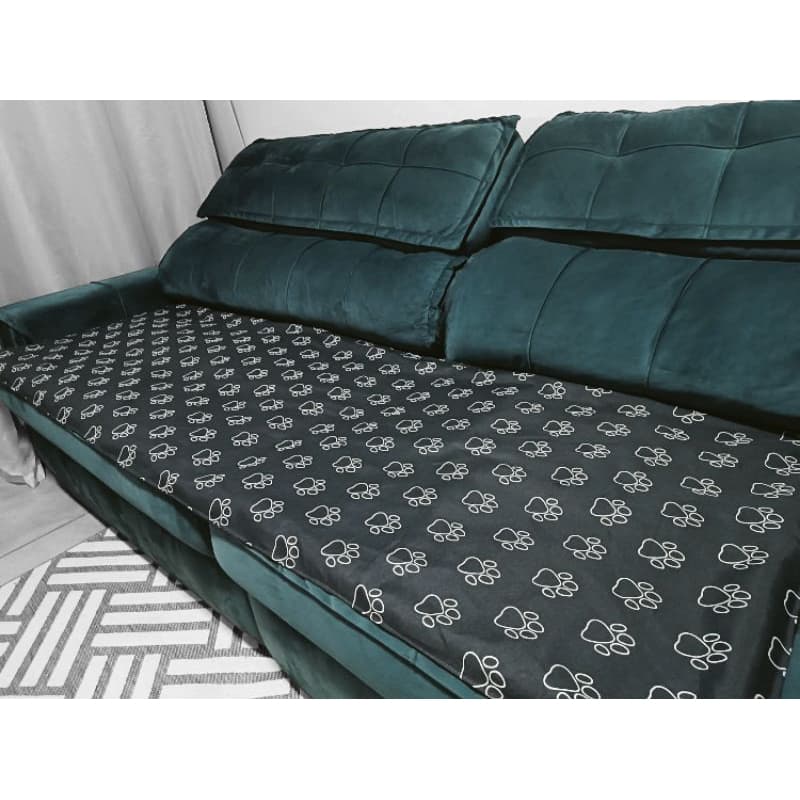 Manta Protetor Pet para Cama Sofá Banco de Carro Impermeável para Acomodar Cães e Gatos