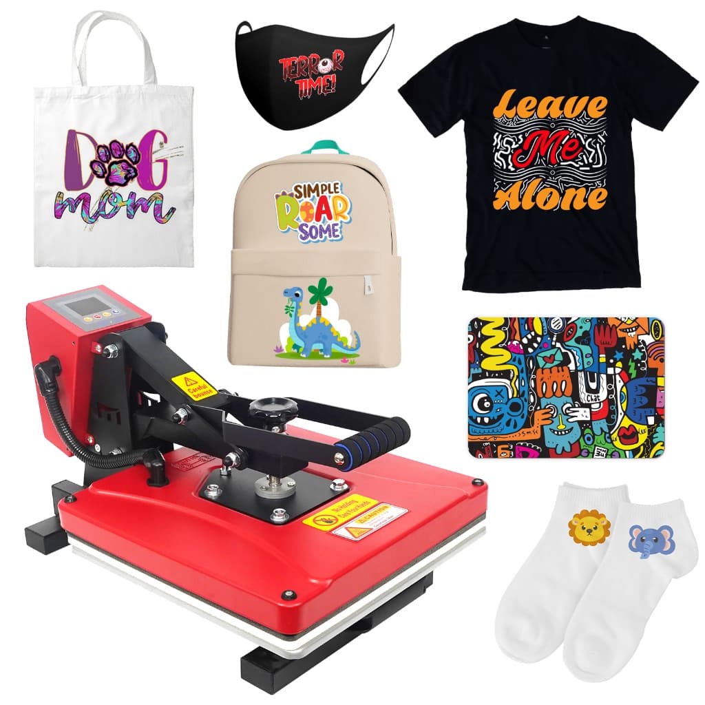 40x60cm Deslizando Prensa Térmica Sublimadora Plana Camiseta 110V/220V Mecolour