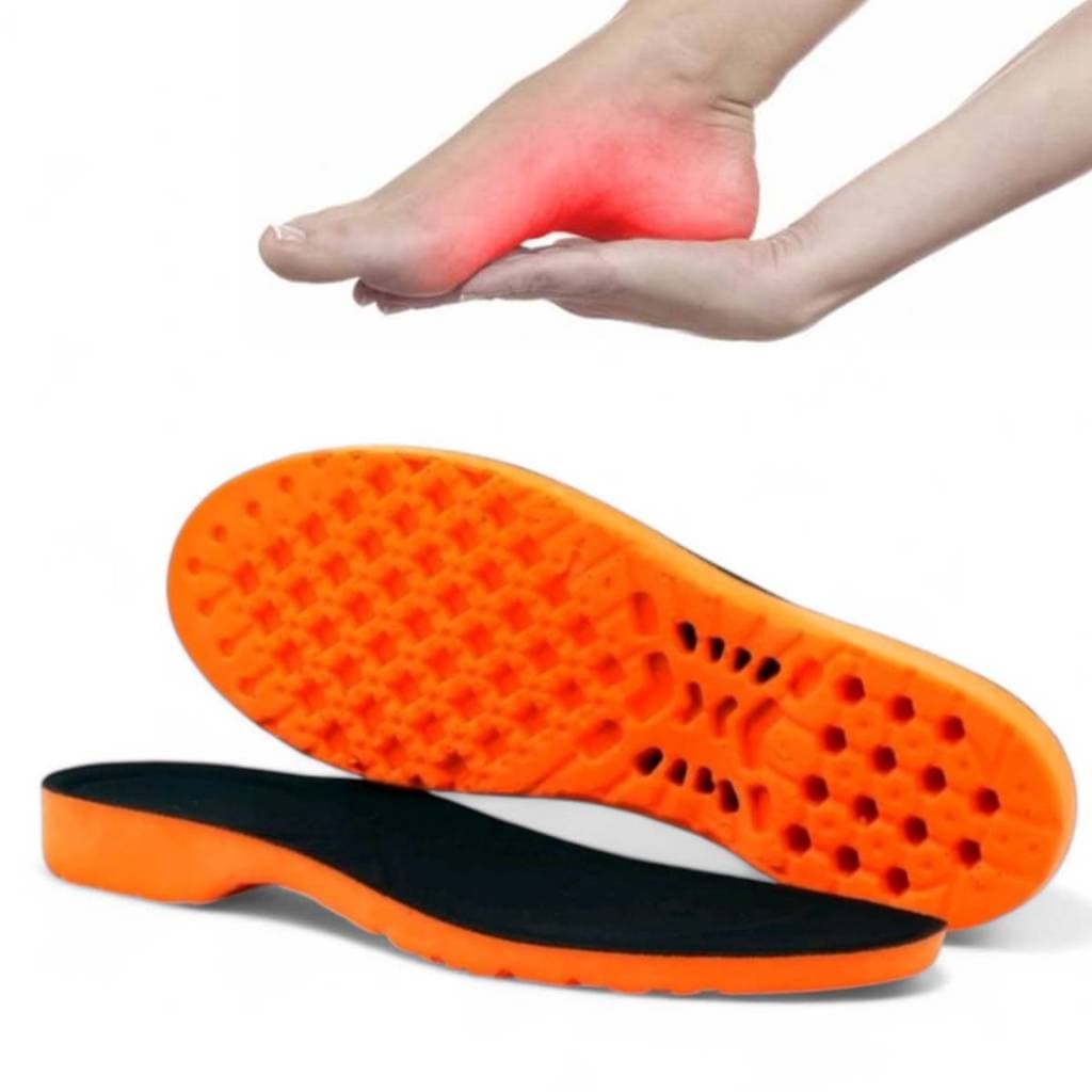 KIT 2 Pares de Palmilha em Gel P.U Ortopédica Anti-impacto Palmilha para Bota de segurança Coturnos