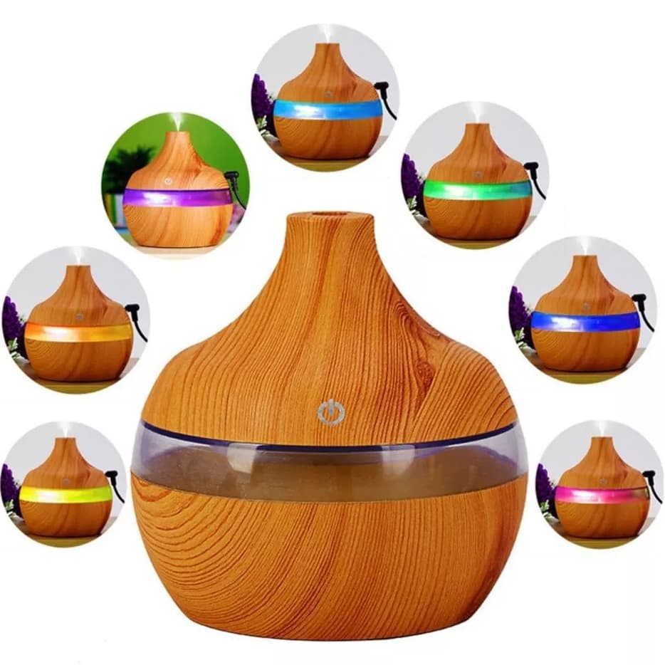 Mini Umidificador De Ar Difusor De Aromas E De Eletrico Humidificador Portátil Usb 300ml