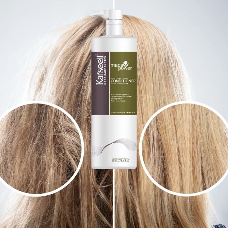 novo Condicionador Karseell 500g - Todos Os Cabelos Profissional de alta qualidade. Frete gratis