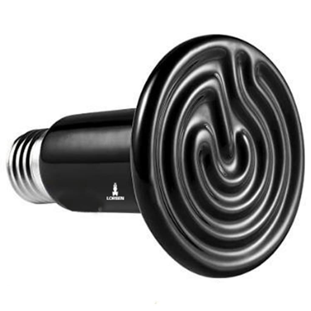 Lâmpada Cerâmica Aquecedor Infravermelho Terrários Répteis Anfíbios Aves 75W