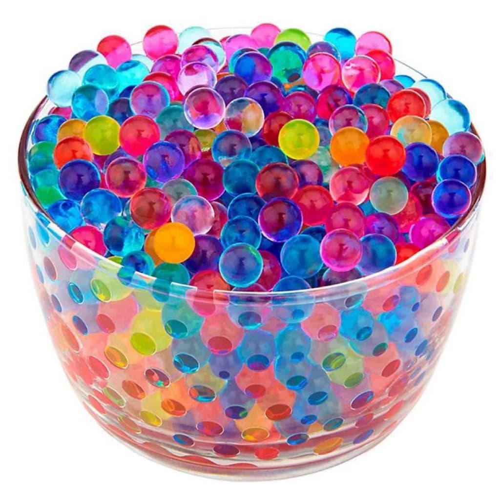 200 BOLINHAS de Gel Cresce na Água -  Pacote com 5g