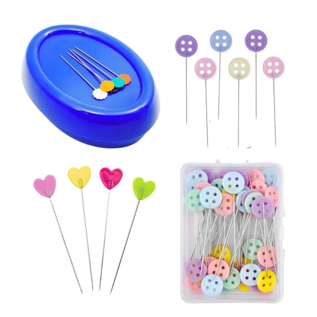 Alfineteiro Porta Alfinetes Magnético + 50 Alfinetes