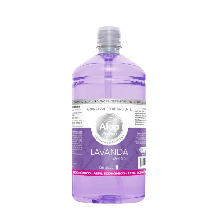 Refil 1 litro para Aromatizador Difusor Cheirinho 