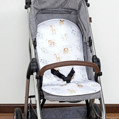 Capa de Carrinho e Moises Estampado Menina E Menino Várias Estampas - 1 Peça