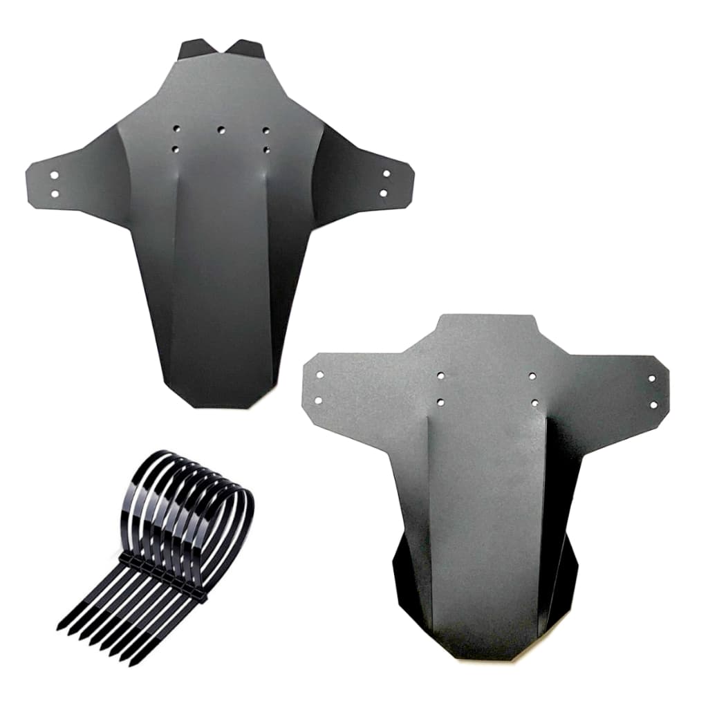 Kit de Paralamas para Bicicleta Dianteiro e Traseiro MTB Enduro DH Urbano Aros 20 a 29 Bike