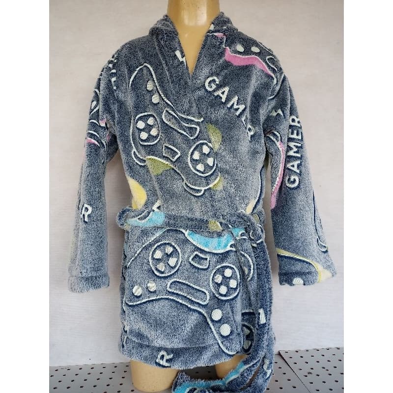 Roupão Roupao Infantil com estampas que brilham no escuro pós banho ou piscina. Tamanho na descrição