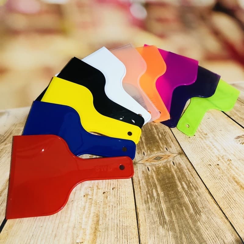 1~5 ESPÁTULA PARA CHOCOLATE GRANDE 17X11,7 CM BWB CORES