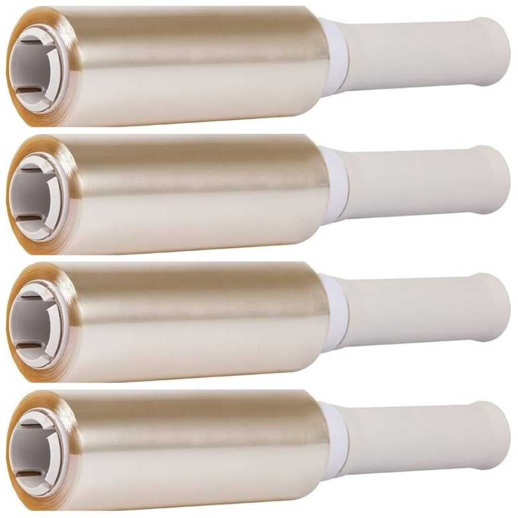 Bobina Filme Pvc RoloFácil 12cm x 70 Metros Com 4 Rolos