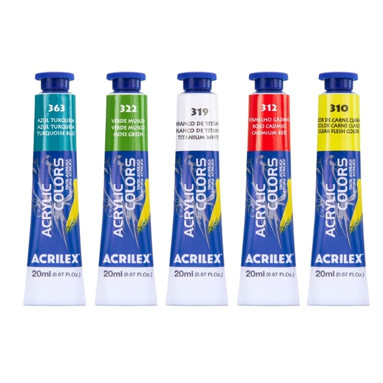 Tinta Acrílica 20ml ACRILEX