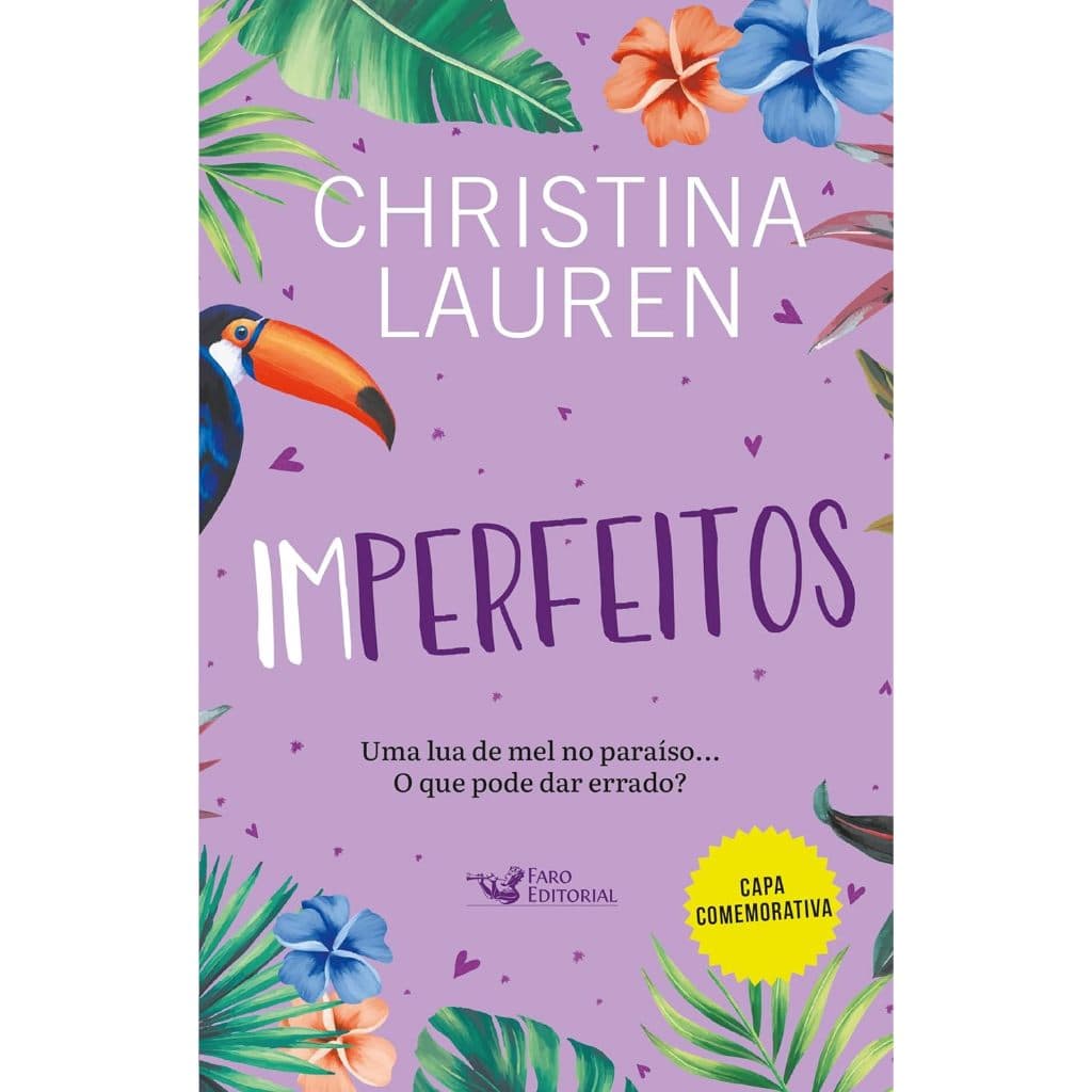 Livro Imperfeitos Christina Lauren - Edição Comemorativa Capa Roxa
