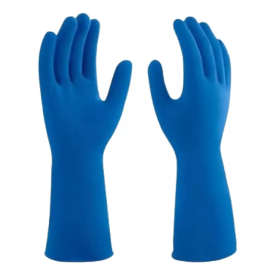 Luva Nitrilica SuperGlove Nitro SuperSafety CA 38011 Aderente Louça Ambidestra Limpeza Anti-alergica