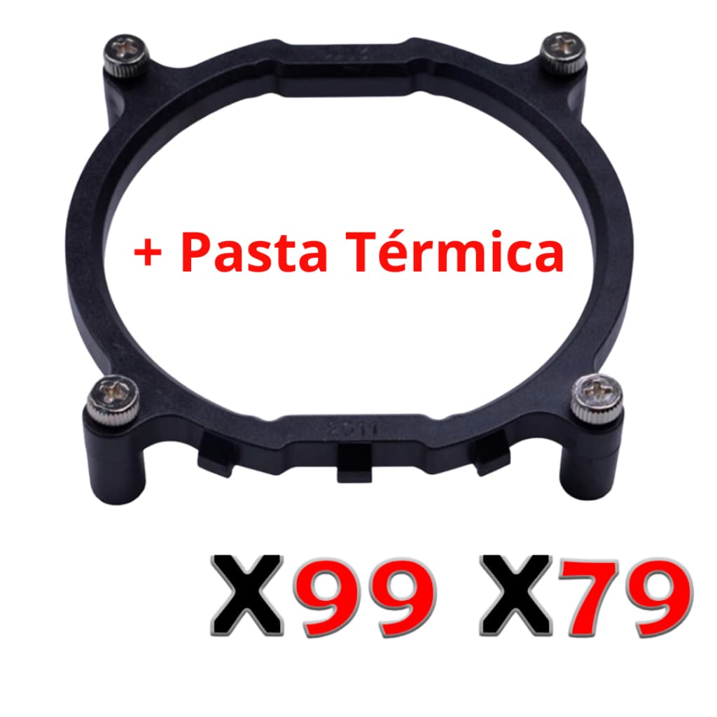 Suporte Para Cooler Intel Socket Lga 2011 Para X79 X99 X299 + Pasta Termica