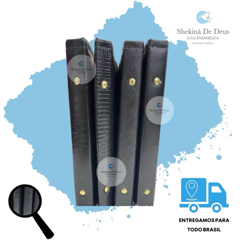 KITS COM 10 PASTAS PARA GRUPOS E CORAL TODOS OS TAMANHOS  N3 N4 N5 ( PRETAS )