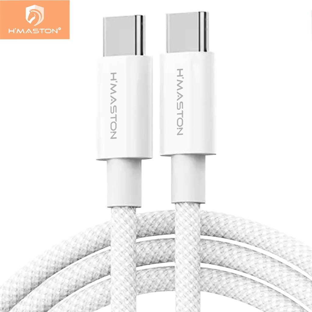 H'maston SJX32/35 Cabo Tipo C- Tipo C Dois Lados Para Cabo De Carga Rápida Cabo 60W