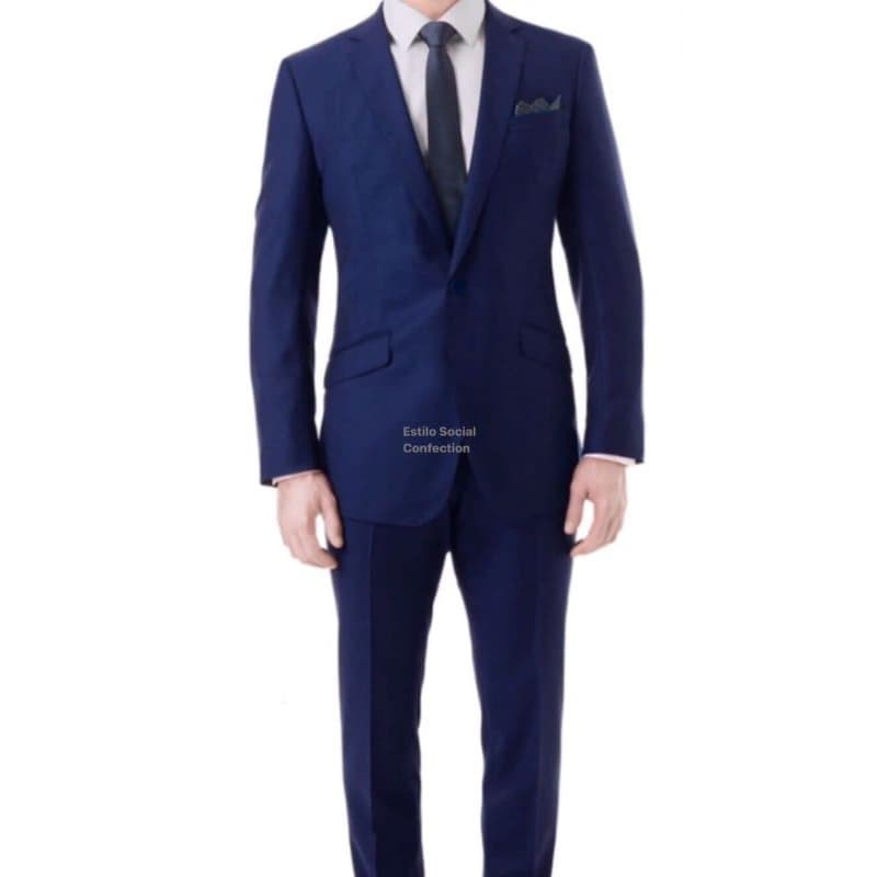 Terno Masculino Azul Marinho ( Paletó + Calça Social )