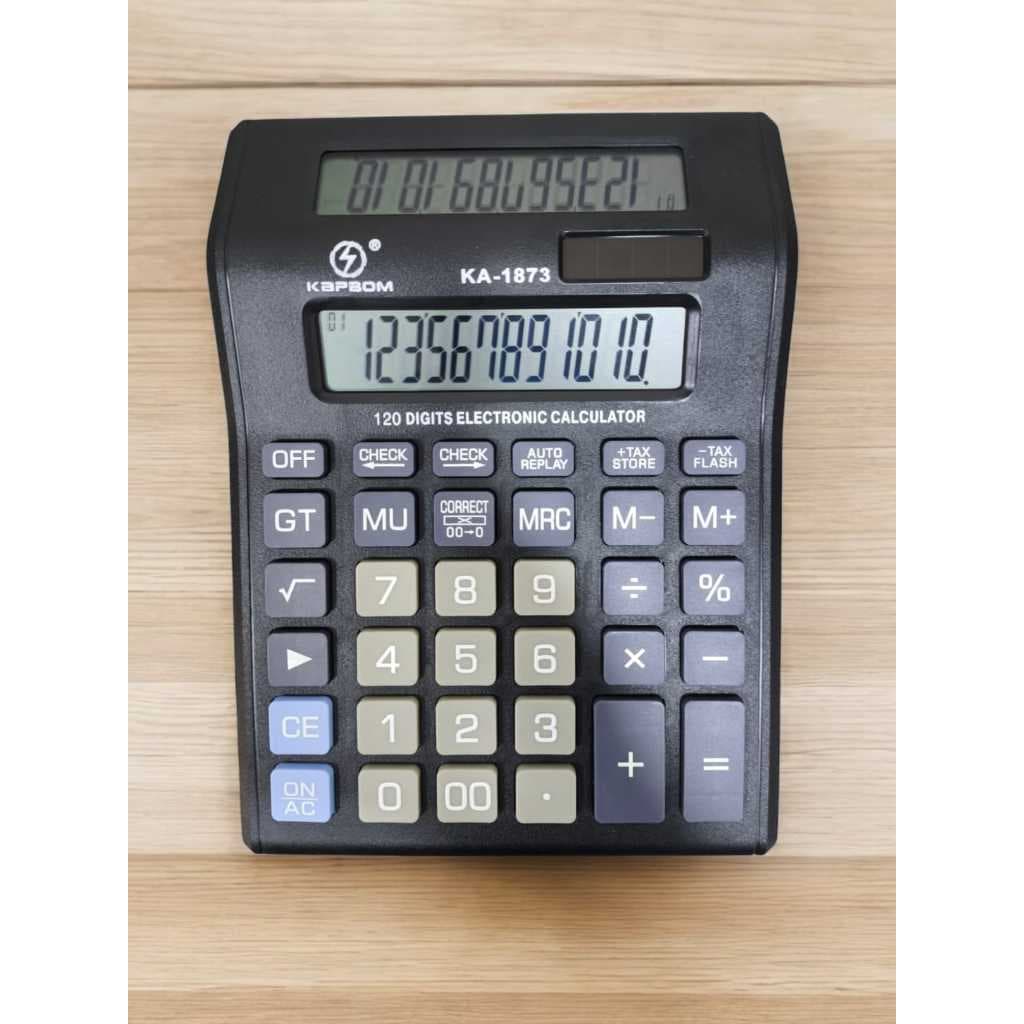 Calculadora De Mesa 12 Digitos Com Visor Duplo