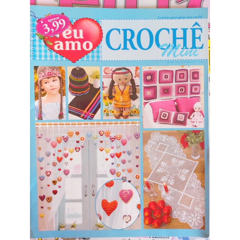 Revista Crochê - Mini revista Crochê