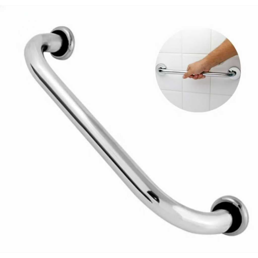 Alça Barra De Apoio 120 Cm em Aluminio  Barra De Segurança Para Banheiro