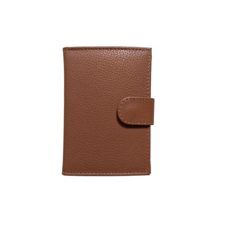 Carteira Feminina Em Couro Legitimo Porta Documentos CNH RG Cartões Botão Prático Elegante Luxo.