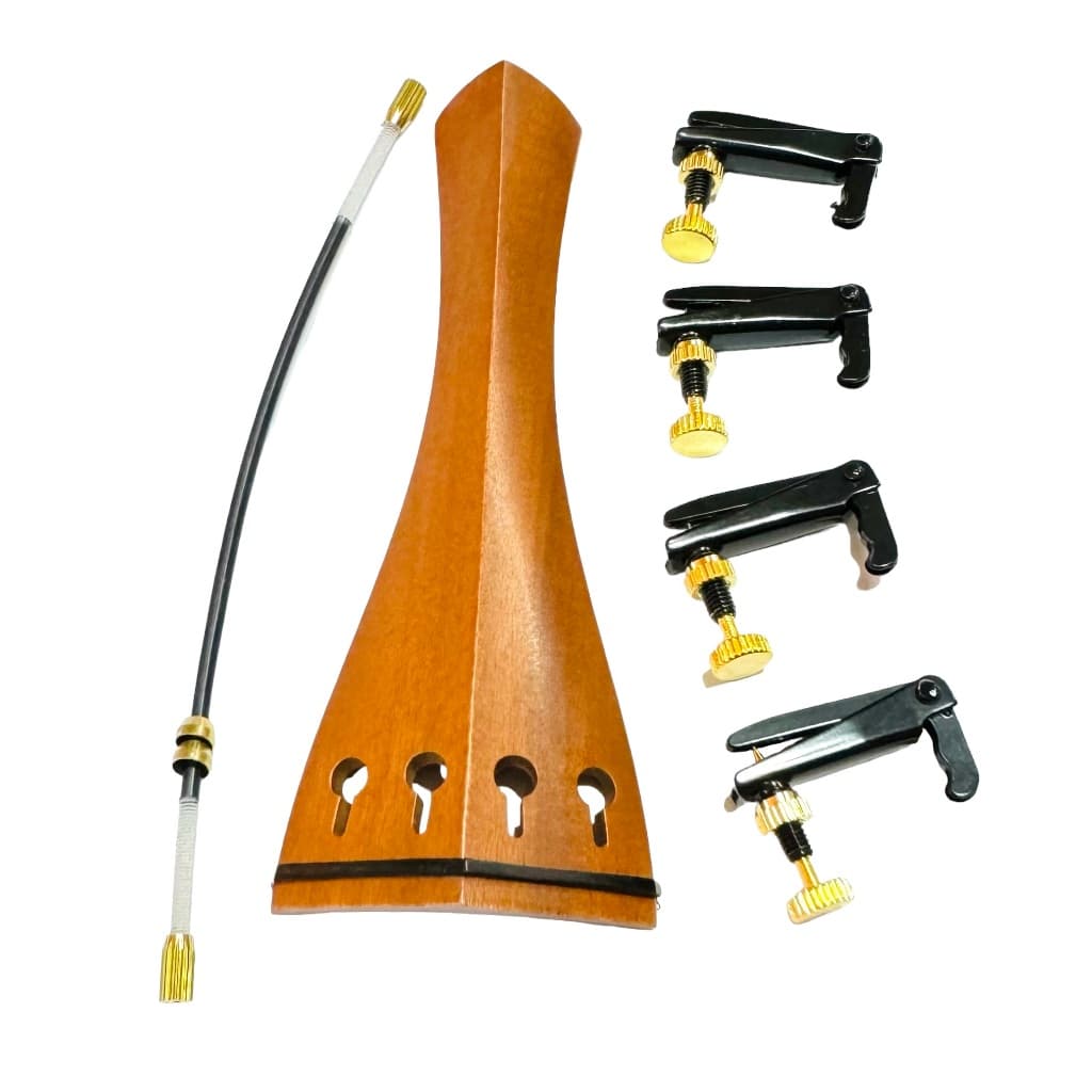 Estandarte Violino 4/4 Boxwood Marrom Genuíno 04 Fixos