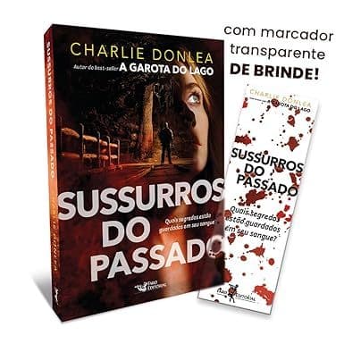 Sussurros do passado - Charlie Donlea + Marcador de páginas - Livro