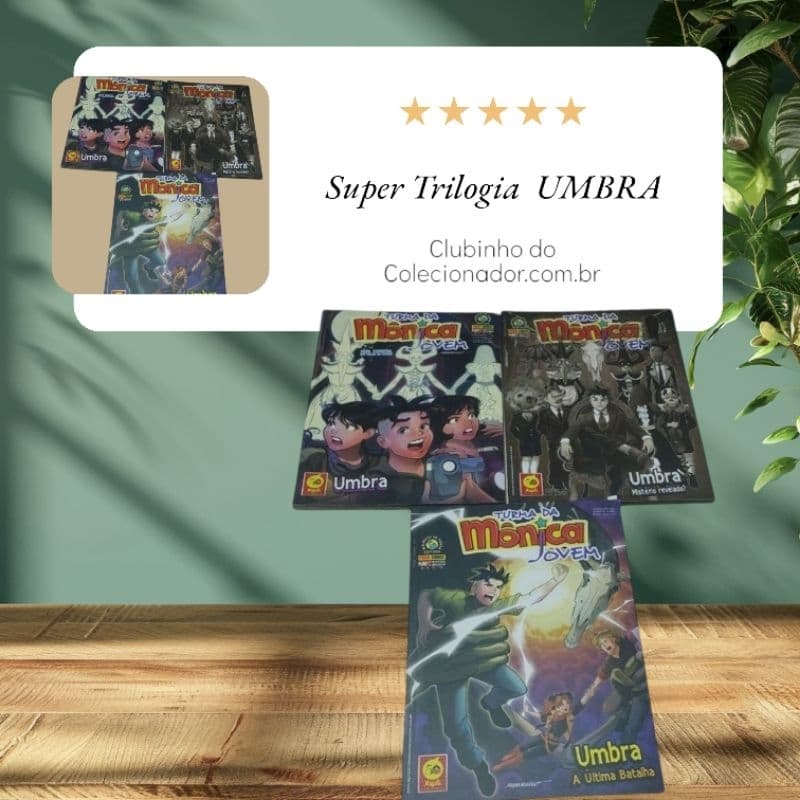 UMBRA Trilogia  Completa da Turma da Mônica Jovem
