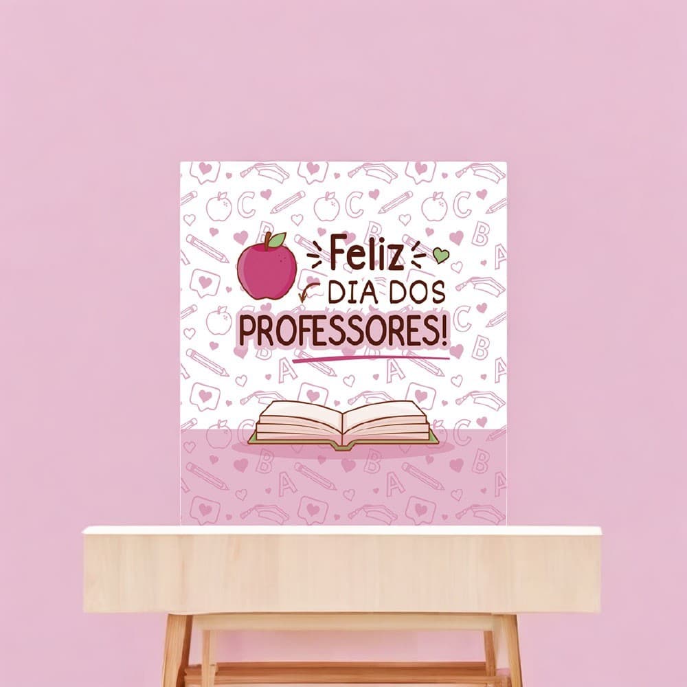 50 ou 100Mini Tags Dia dos Professores 4x5cm – Brinde, mimo, lembrança para pedidos e embalagens