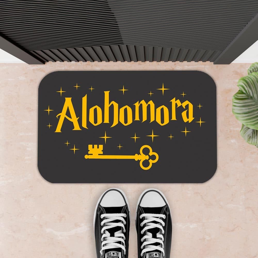 Tapete Porta Capacho Emborrachado para Quarto, Sala e Entrada 40X60 2mm - ALOHOMORA LUFA-LUFA