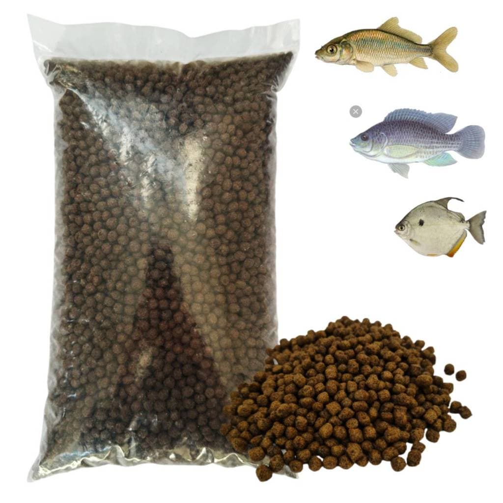 Ração Grossa Peixe Tilapia/Carpa Crescimento Polinutri 1KG