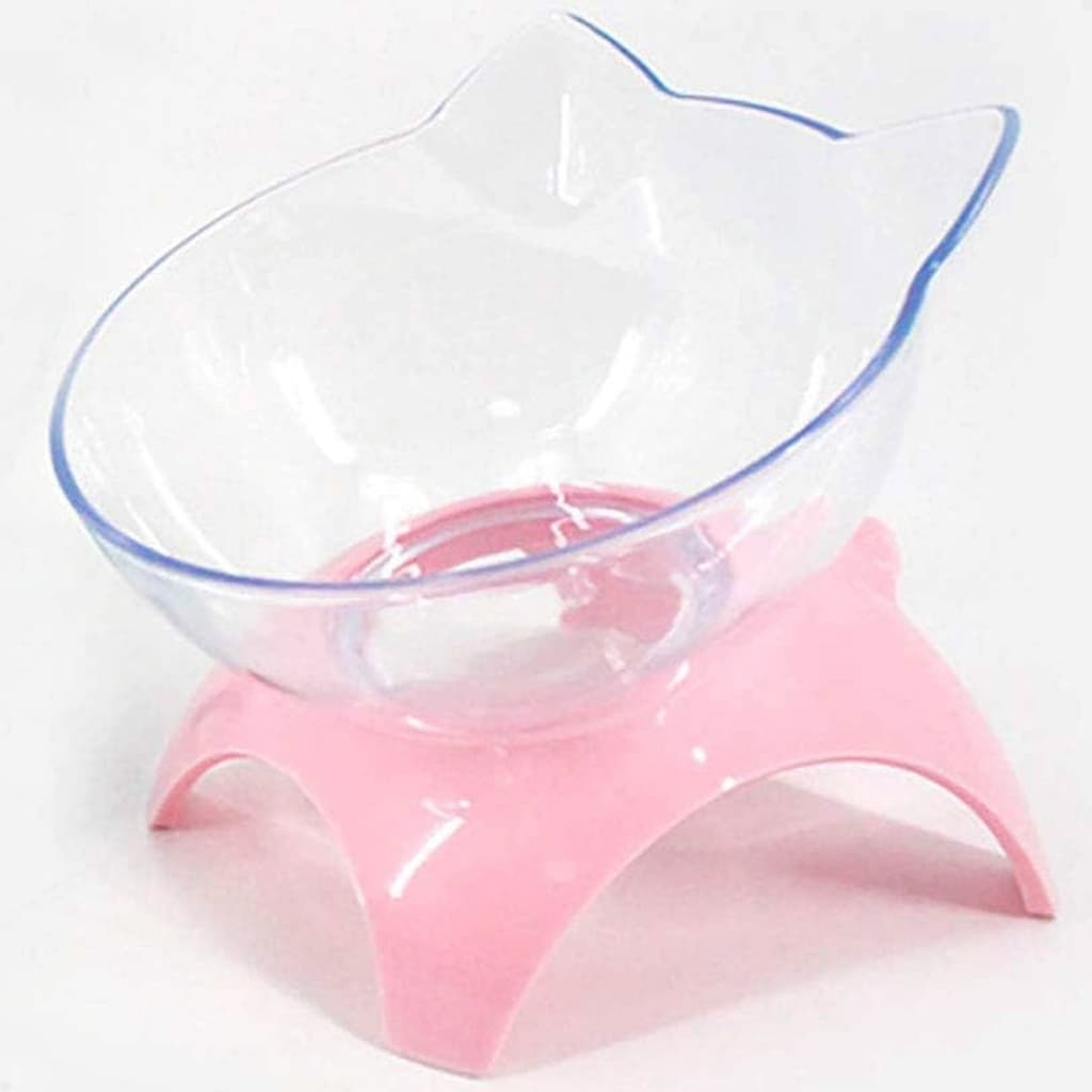 Comedouro Bebedouro Gatos Lorben Ergonômico Elevado Alto Individual