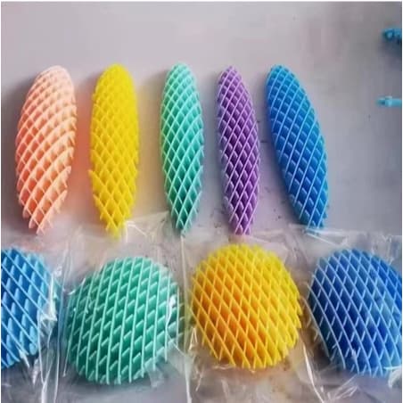 Morf Worm Fidget Toy 3D Descompressão De Malha De Brinquedo Mágico De Deformação De Torção Popit Elástico